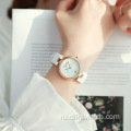 GUOU водонепроницаемые женские часы с маленьким дисковым циферблатом кожаные женские часы роскошные простые кварцевые женские часы наручные часы с автоматической датой